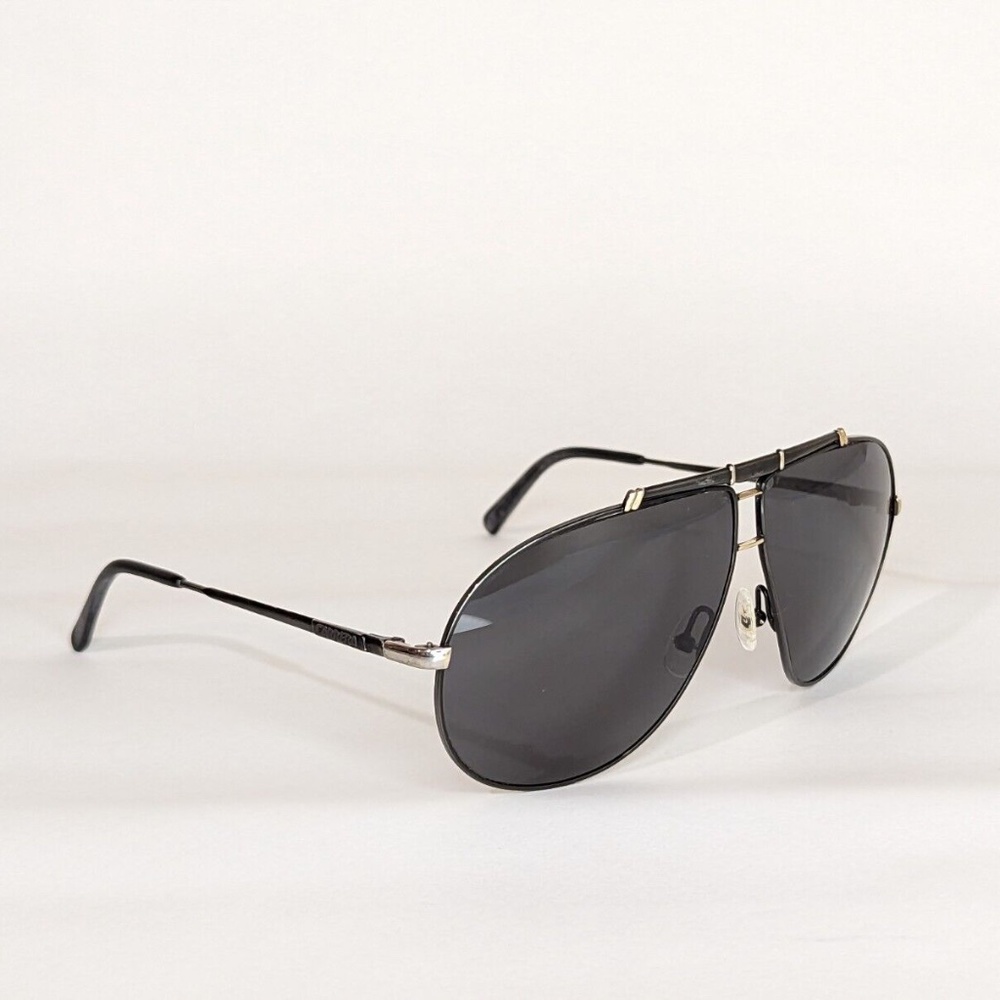Carrera Aviator Black Silver 5401 Unisex Vintage Sunglasses 91 62[]07 Germany